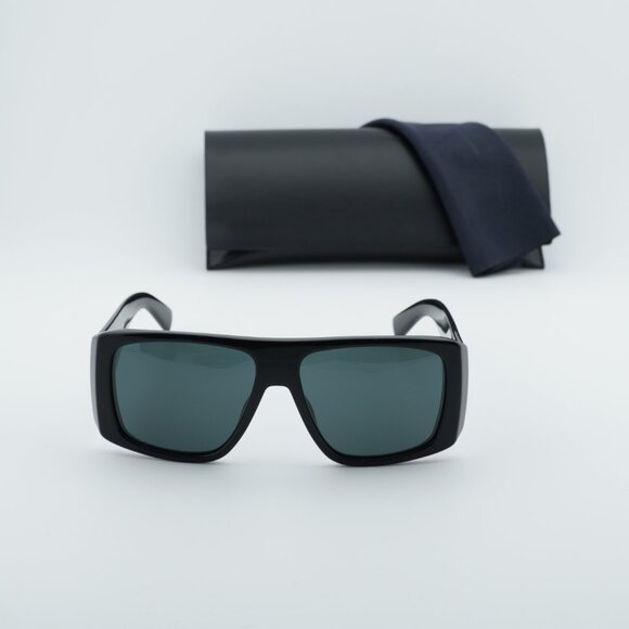 Saint Laurent SL832 001 Square Sunglasses - Black\\Grey main image 7
